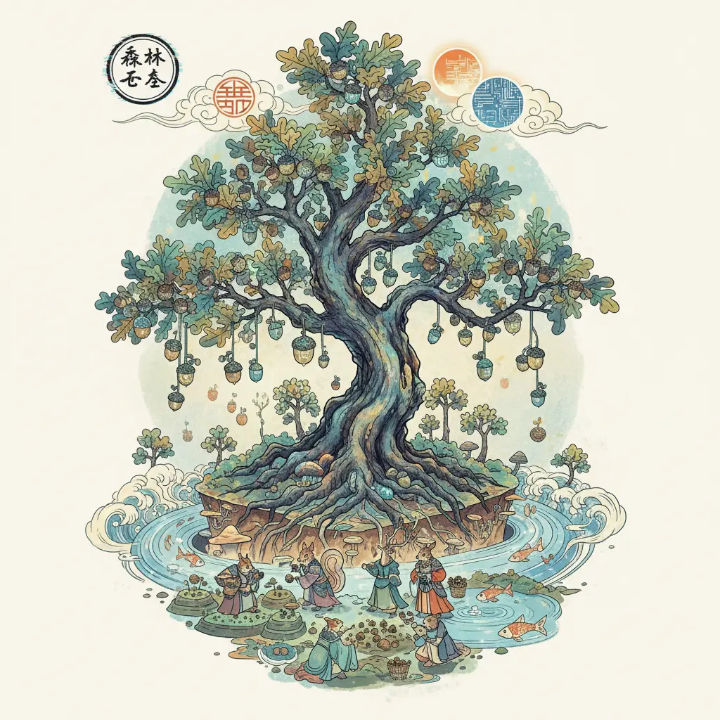 Acorns - ecology