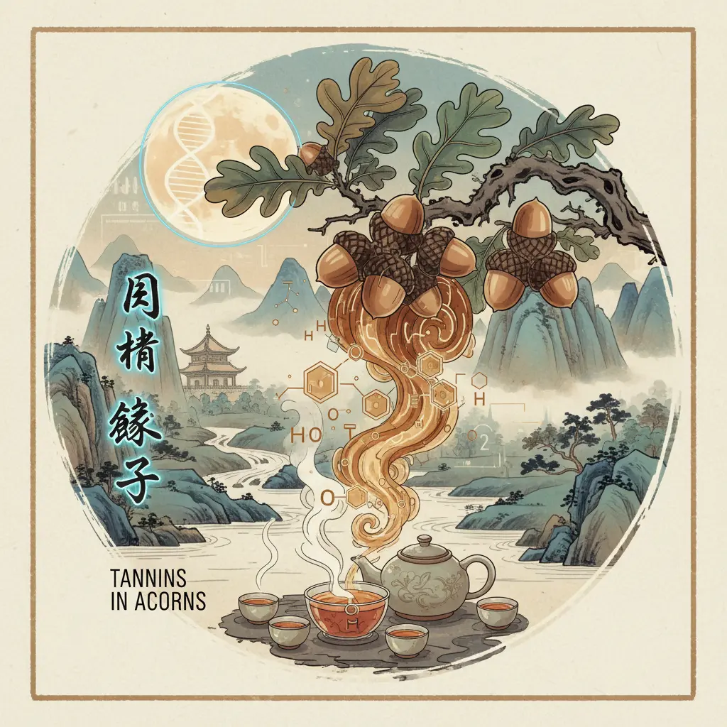 Acorns - Tannins