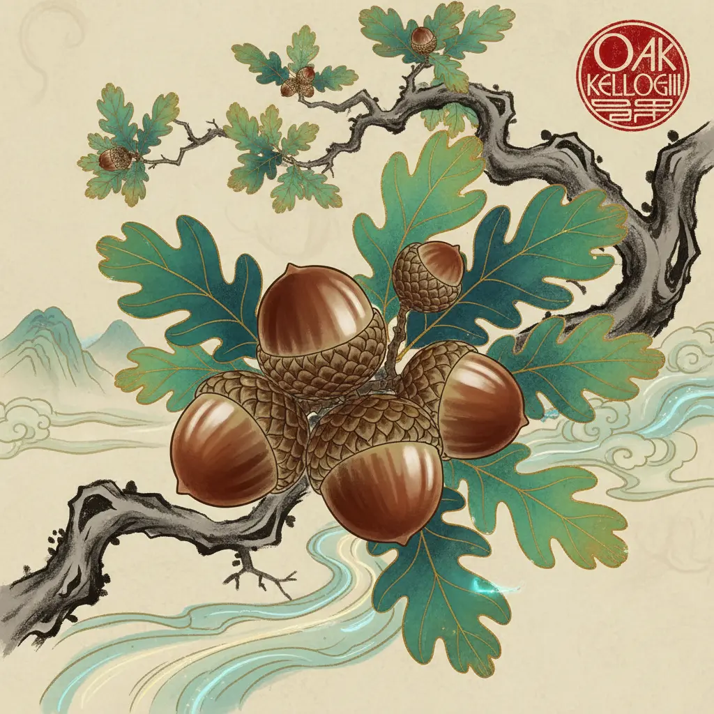 Acorns - kelloggii